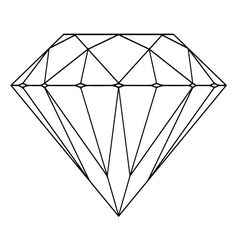 Diamond Drawing at PaintingValley.com | Explore collection of Diamond ...