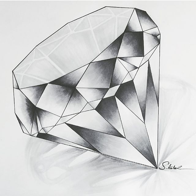 640x640 Diamond Drawing Pic Drawing Skill - Diamond Drawing