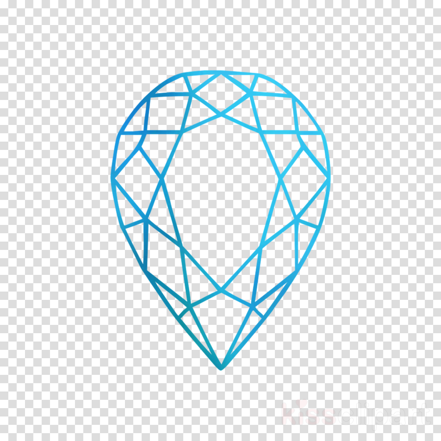 900x900 Diamond, Ring, Drawing, Transparent Png Image Clipart Free Download - Diamond Drawing Images