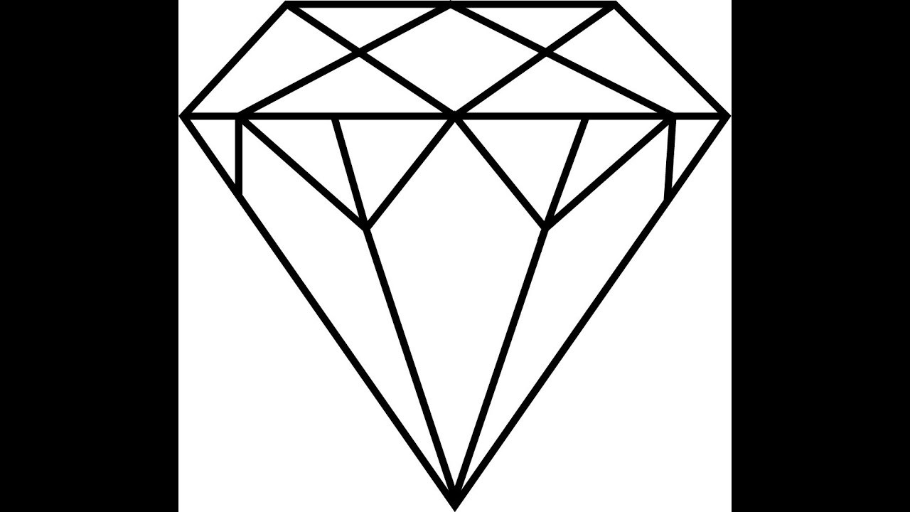 1280x720  - Diamond Drawing Images