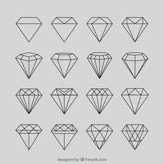 236x236 realistic how to draw a diamond helpsite us - Diamond Drawing Images