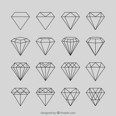 236x236 Diamond Drawing - Diamond Drawing Simple