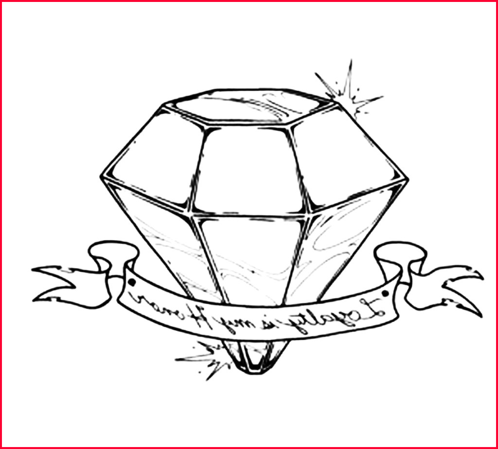 1024x925 Diamond Drawing How To Draw Diamond Drawing D - Diamond Drawing Simple