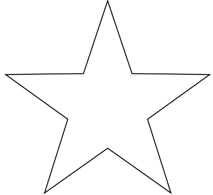 732x671 Diamond Drawing Star For Free Download - Diamond Drawing Template