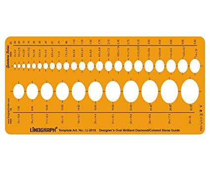 425x346 Diamond Colored Gemstone Guide Oval Shapes Symbols - Diamond Drawing Template