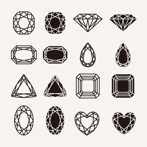 626x626 Diamond Vectors, Photos And Free Download - Diamond Drawing Vector