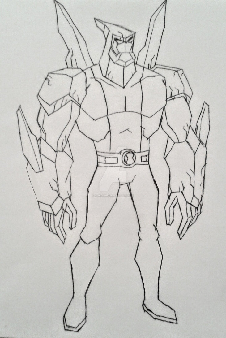 731x1092 Diamondhead In Genrex Style - Diamond Head Drawing
