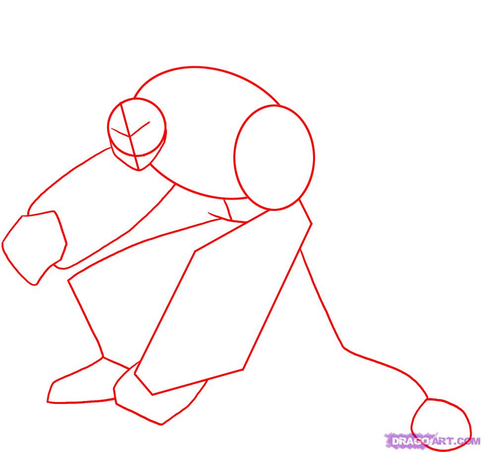 975x913 How To Draw Diamondhead, Step - Diamond Head Drawing