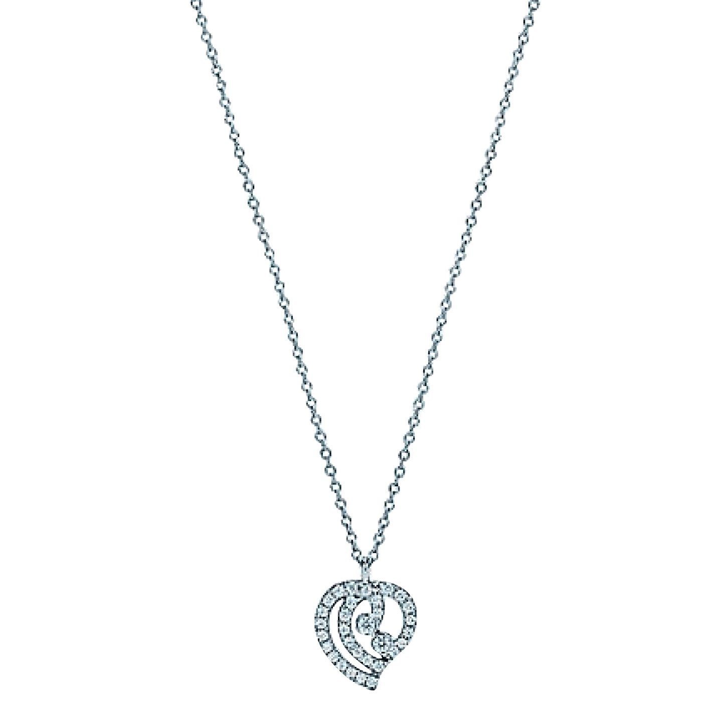 1452x1452 tiffany co enchant diamond heart pendant necklace - Diamond Heart Drawing