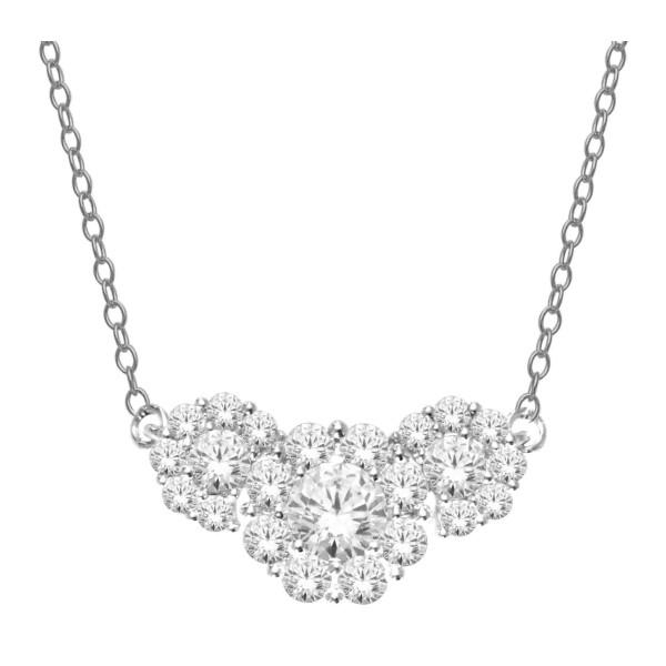 600x600 Karbon White - Diamond Necklace Drawing