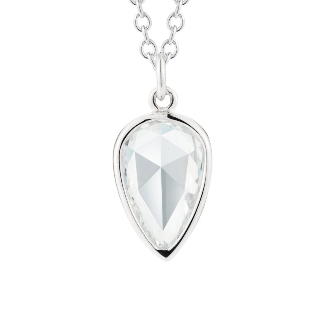 1024x1024 rose cut diamond necklace finn - Diamond Necklace Drawing