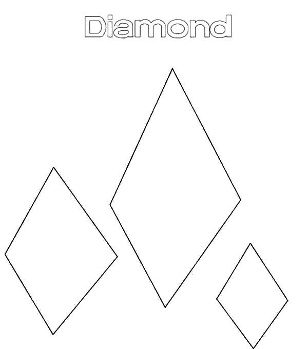 Diamond Shape Drawing at PaintingValley.com | Explore ...