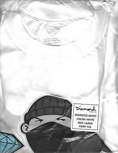 232x300 diamond supply co heist tee ss white large ebay - Diamond Supply Co Drawing