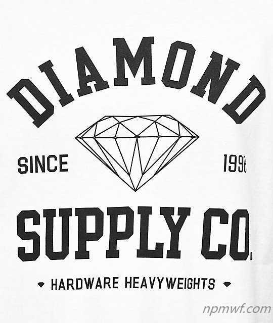 540x640 novel design diamond supply co athetic white t shirt - Diamond Supply Co Drawing