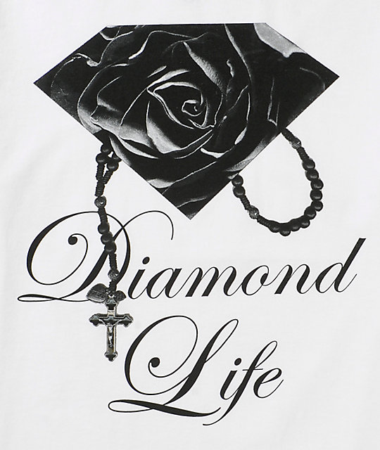 540x640 diamond supply co rose brilliant t shirt zumiez - Diamond Supply Co Drawing