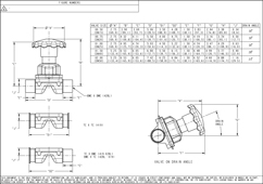 242x170 Itt Engineered Valves Is A Manufacturer Of Diaphragm Valves, Ball - Diaphragm Drawing