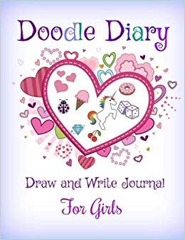 260x336 Doodle Diary Draw And Write Journal For Girls - Diary Drawing