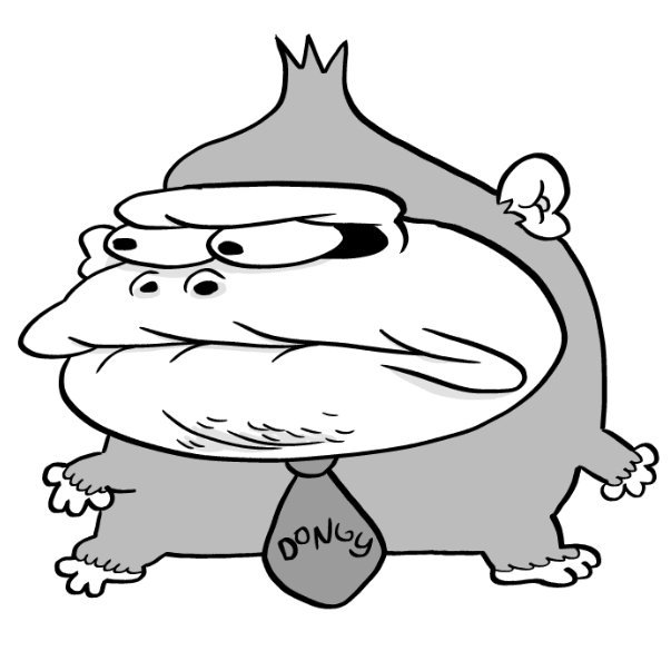 603x585 taxiderby on twitter hey you yes, you draw donkey kong - Diddy Kong Drawing