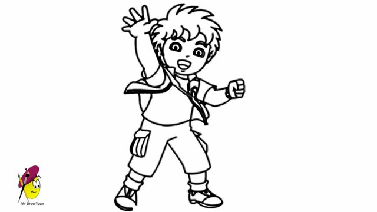 1280x720 Go Diego - Diego Drawing