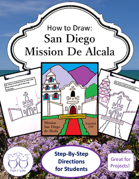 271x350 how to draw mission san diego de alcala - Diego Drawing