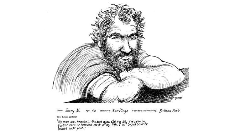 750x422 San Diego Cartoonist Steve Breen Aims To Humanize The Homeless - Diego Drawing