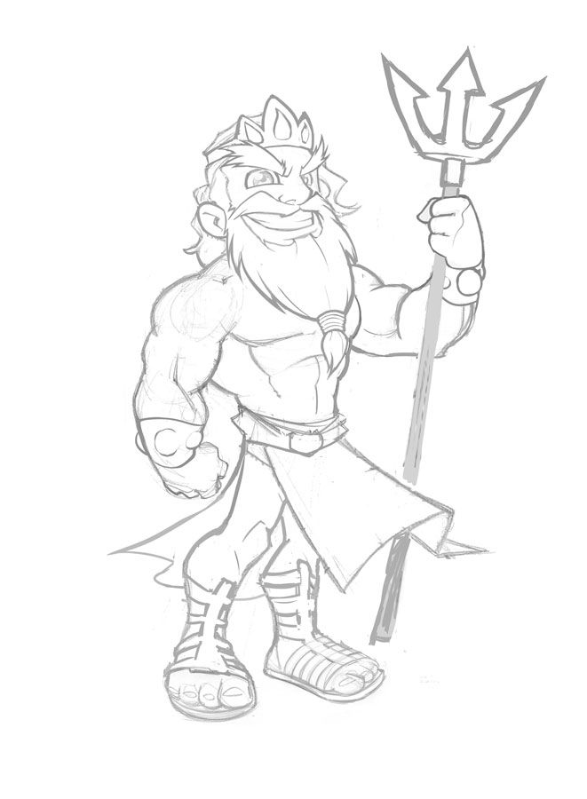 661x900 Summit Athletics In Cartoonish Art Mascot Design, Design - Diego Drawing