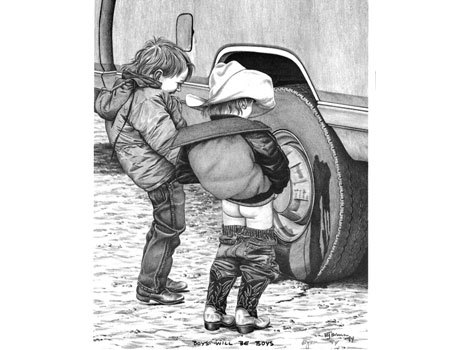 460x350 Bernie Brown And Dodges - Diesel Truck Drawings