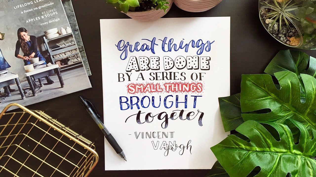 1280x720 hand lettering fonts! how to draw different styles - Different Lettering Styles For Drawing