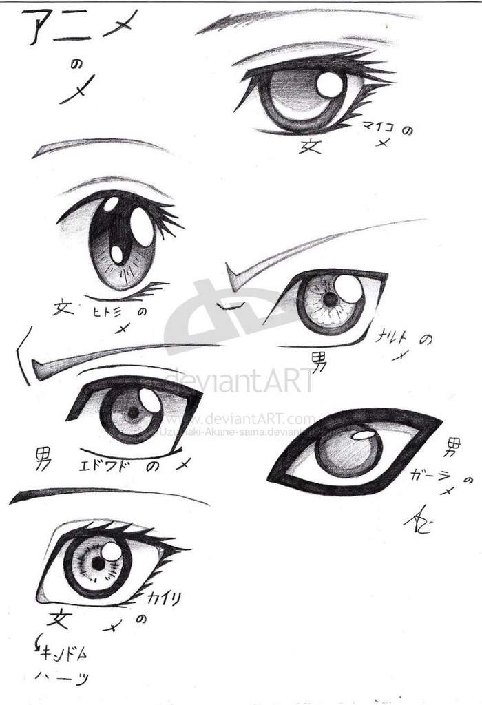 700x1024 Drawing Manga Eyes Anime Amino - Different Types Of Eyes Drawing