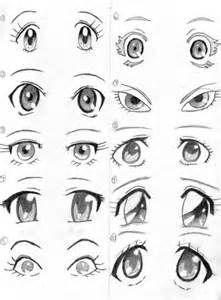 221x300 different kinds of anime eyes simple to try out eyes anime - Different Types Of Eyes Drawing