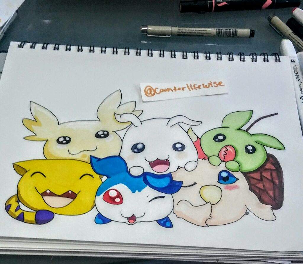 1024x892 In Training Digimon Drawing Digital Monsters Amino - Digimon Drawing