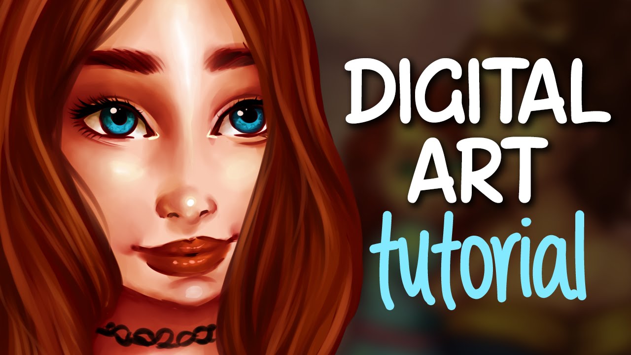 1280x720 digital art tutorial my digital drawing process jenna drawing - Digital Art Drawing