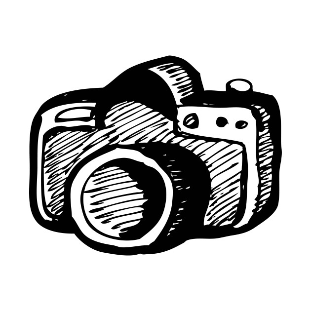 630x630 Camera Drawing - Digital Camera Drawing