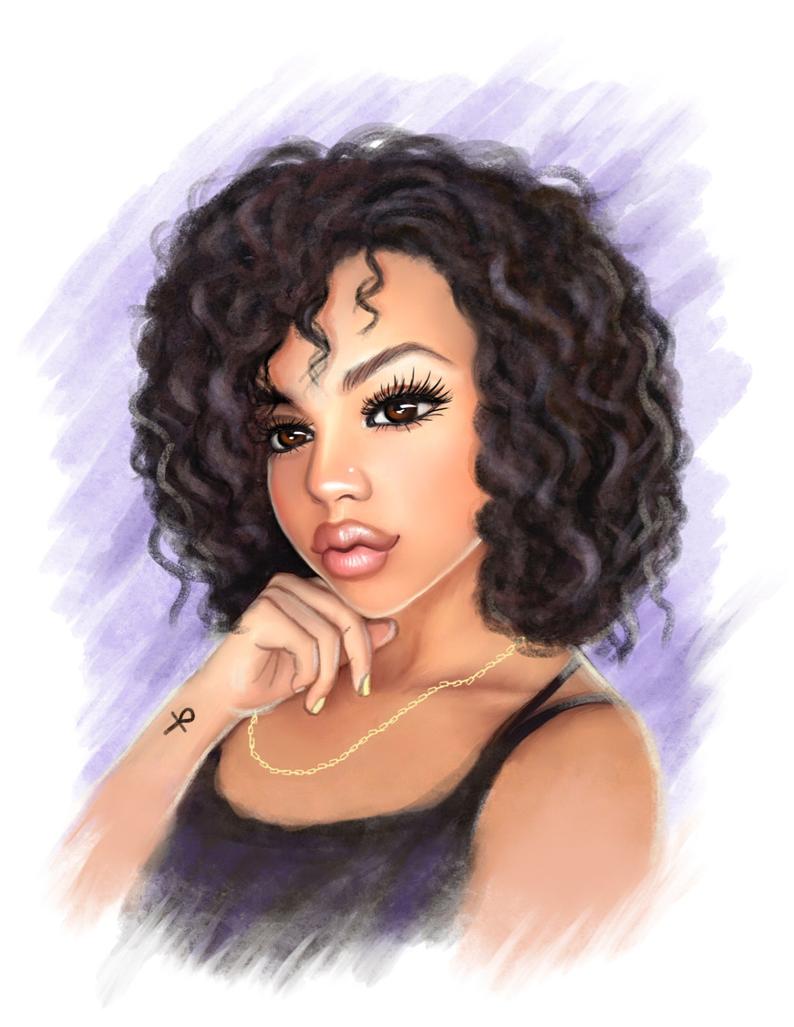 794x1027 custom digital portrait cartoon portrait digital drawing etsy - Digital Drawing