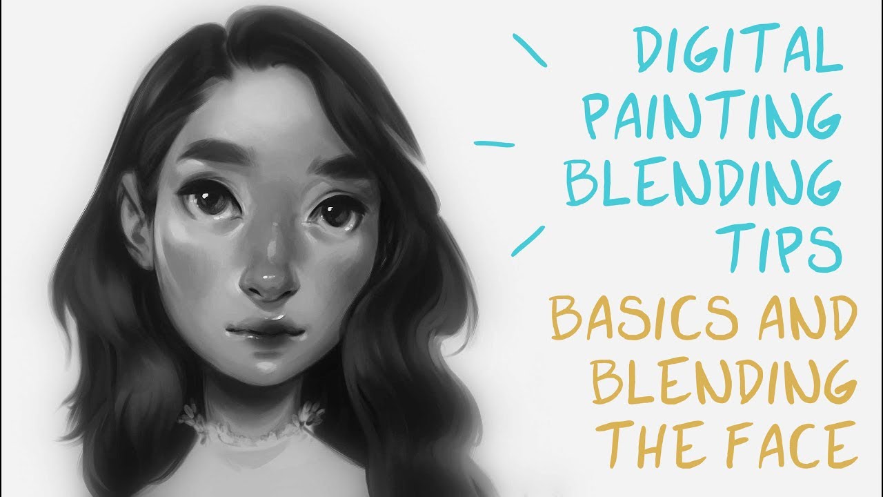 1280x720 how i blend digital paintings - Digital Drawing