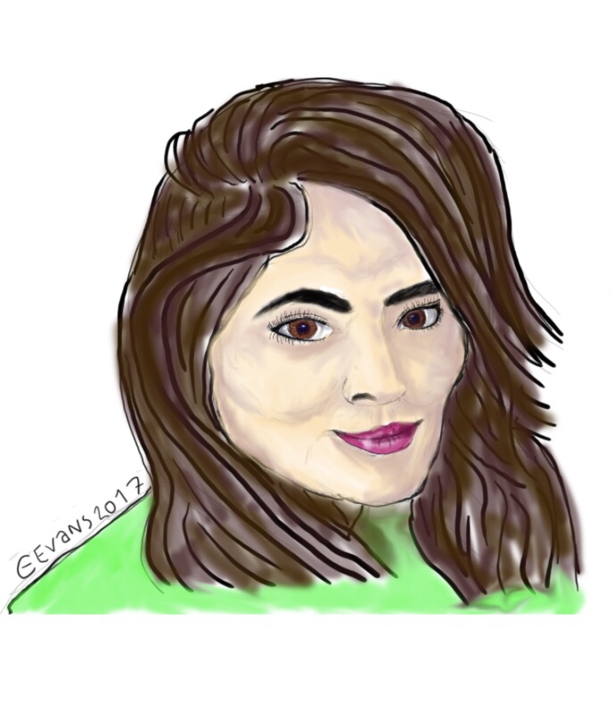 689x796 My Very Very First Digital Drawing Thought Candy - Digital Drawing