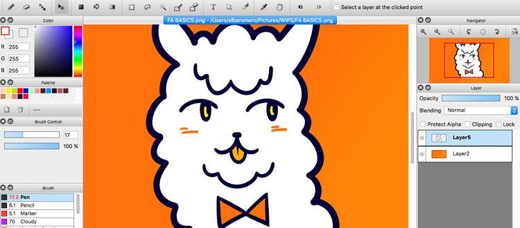 750x330 Free Firealpaca Brushes For Digital Drawing Painting - Digital Drawing Free