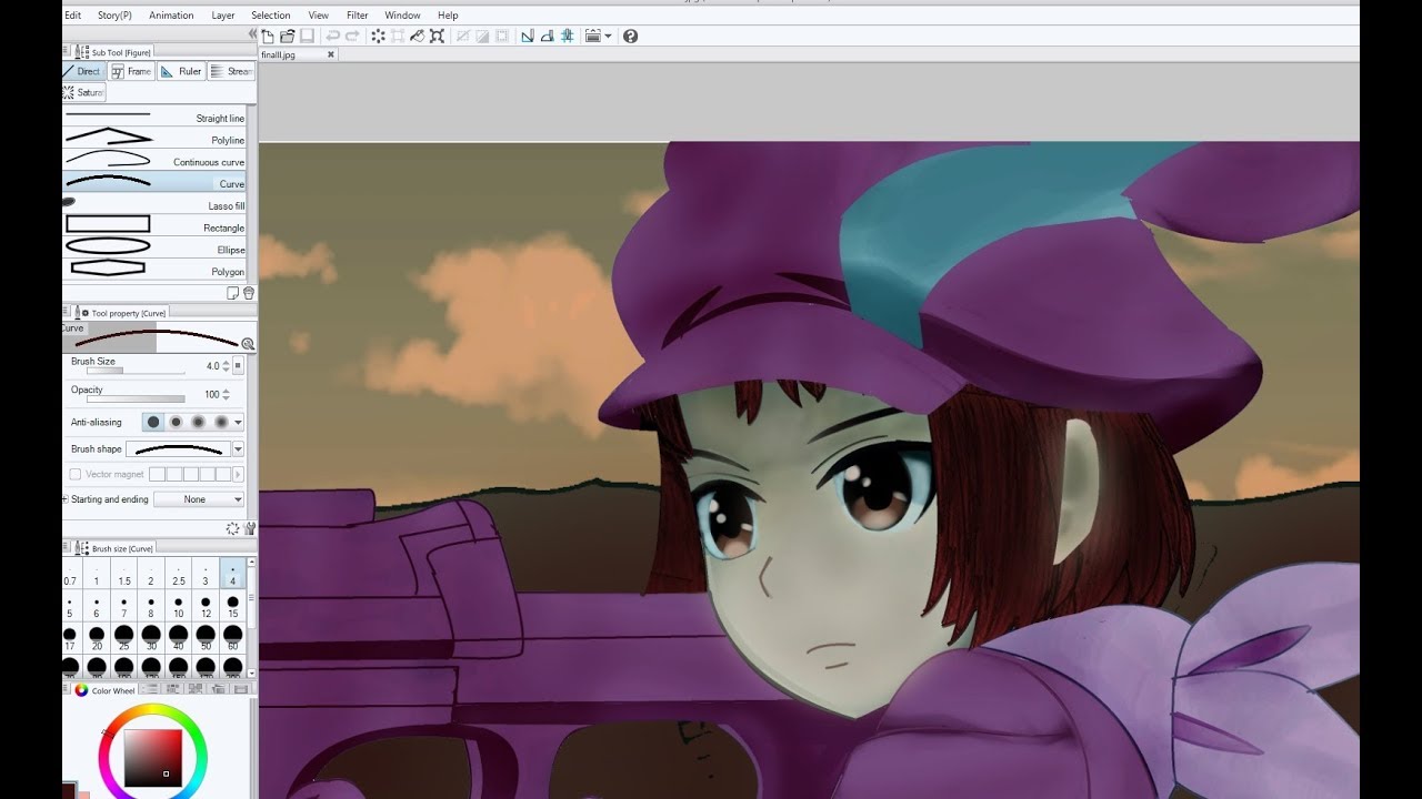 1280x720 Llenn - Digital Drawing Online