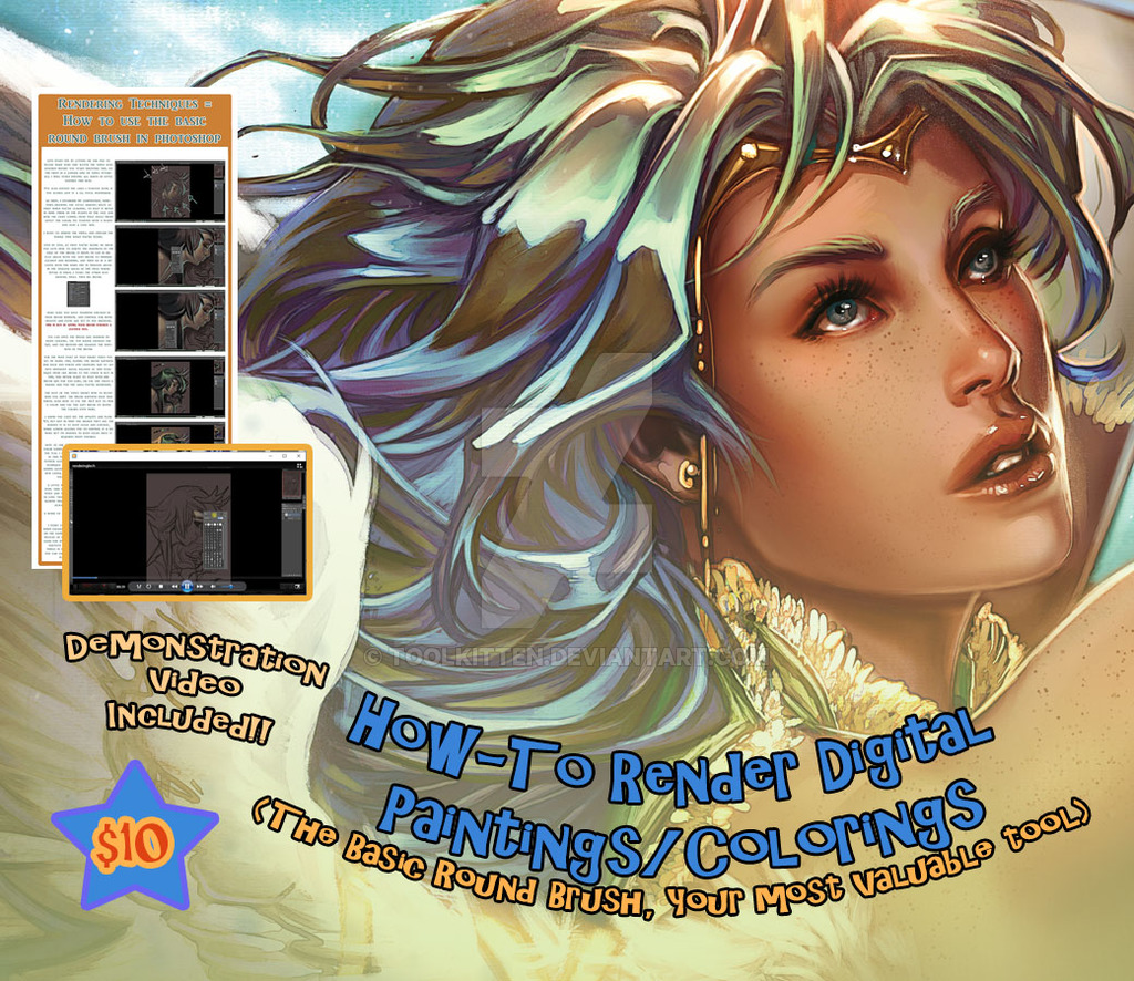 1024x886 How To Render Digital Paintingcolorings - Digital Painting Drawing