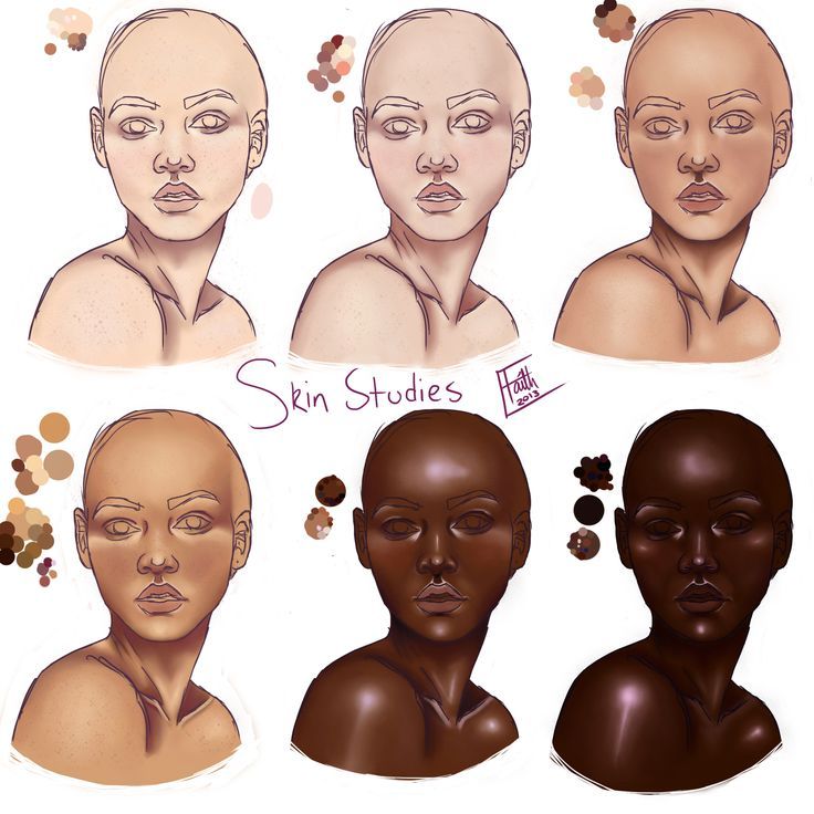 736x736 skin tones in digital painting digital painting tutorials - Digital Painting Drawing
