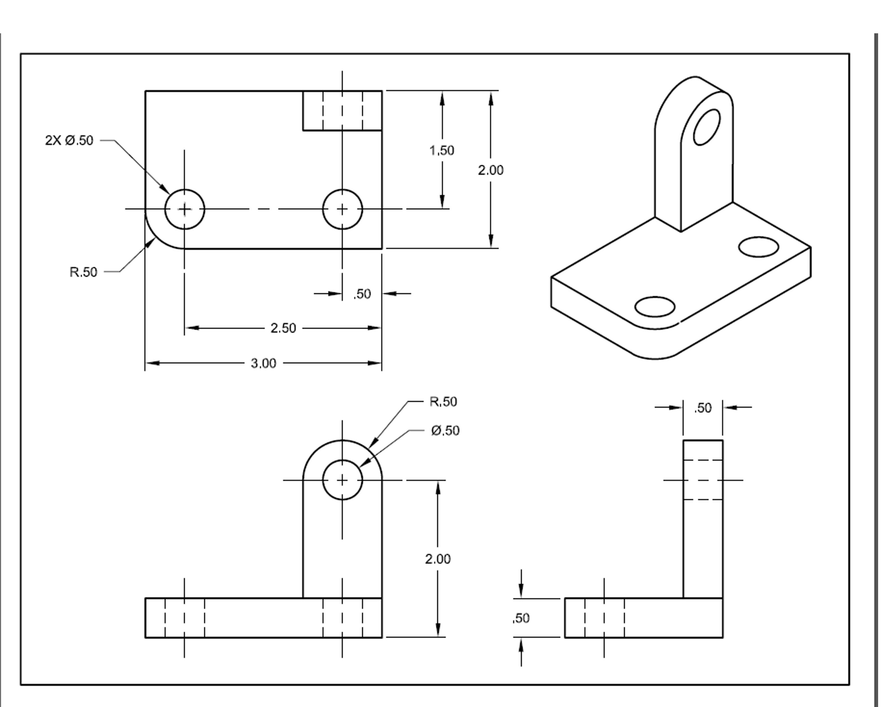 3000x2400 extra content - Dimension Drawing