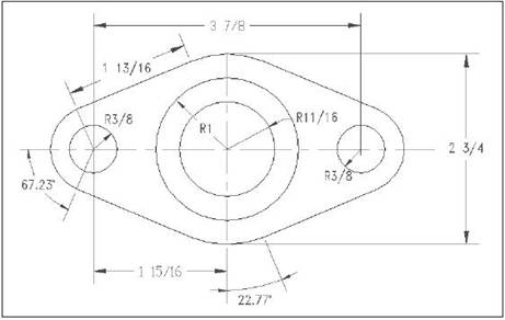 461x292 autocad skill builder - Dimension Drawing
