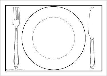 373x265 More Plate Transparent Png Clipart Free Download - Dinner Plate Drawing