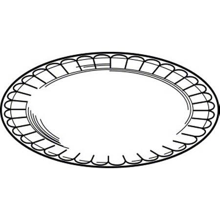 450x450 pactiv plate pactiv plate satin non - Dinner Plate Drawing