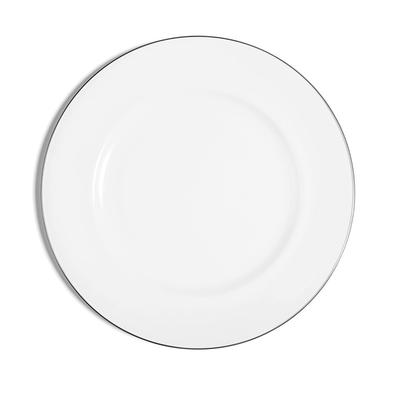 400x400 Richard Brendon Line Rimmed Dinner Plate - Dinner Plate Drawing