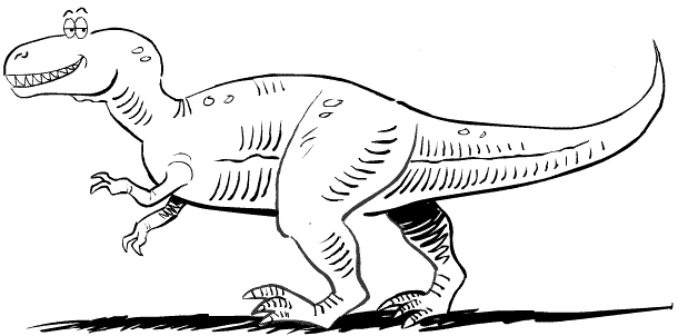 610x302 If You Love Dinos Aurs, You Will Love Learning How To Draw Dinosaurs - Dinosaur Cartoon Drawing