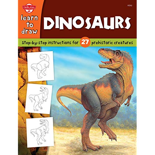 500x500 Dinosaur Draw - Dinosaur Drawing Book