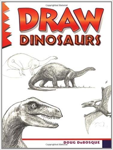 377x499 Draw Dinosaurs Doug Dubosque Books - Dinosaur Drawing Book