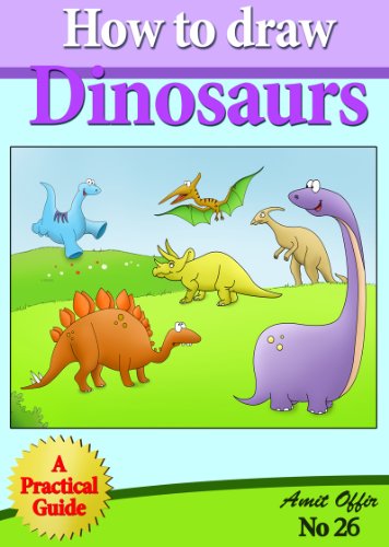 356x500 How To Draw Dinosaurs - Dinosaur Drawing Book