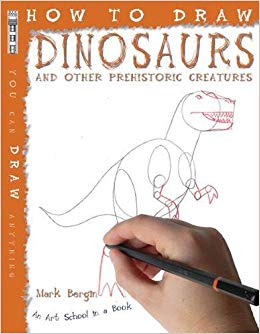 260x334 How To Draw Dinosaurs Mark Bergin Books - Dinosaur Drawing Book